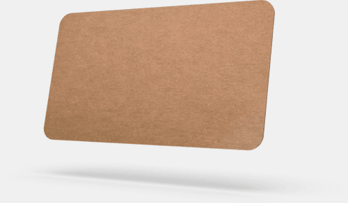 Original Scene Rounded Business Card Mockup