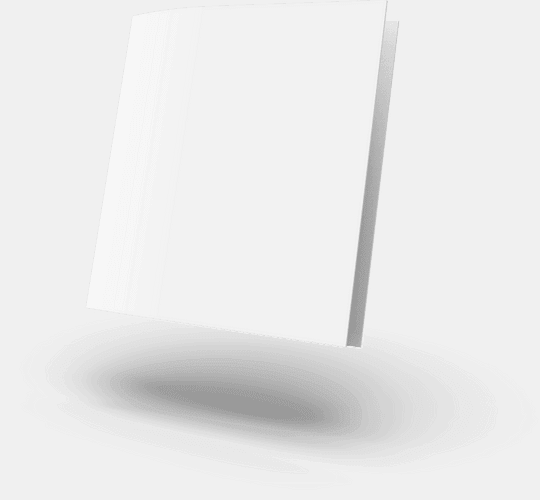 Blank Square Brochure Mockup