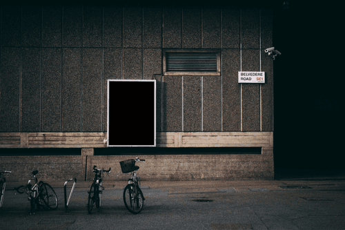 Street Movie Poster Mockup