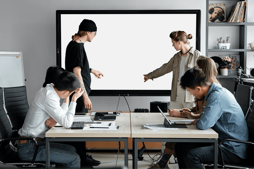 Office Conference Mockup