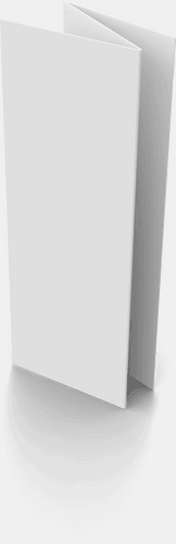 Big Trifold Brochure Mockup