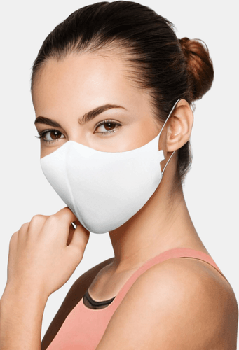 Woman In Mask Mockup