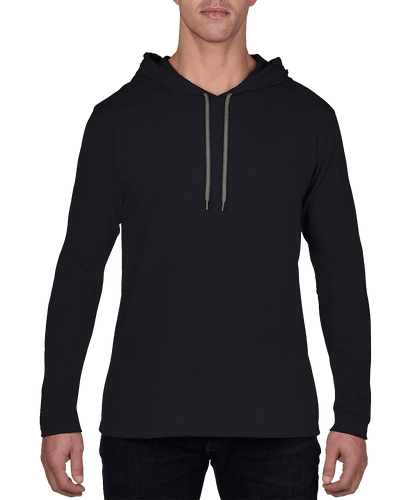 Adult Black Gildan Hoodie Mockup