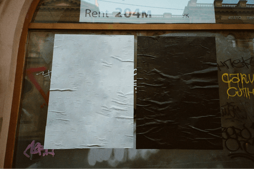 Weathered Urban Poster Mockup