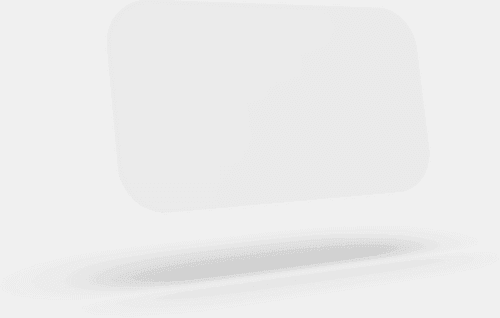 Original Flying Rounded Business Card Mockup