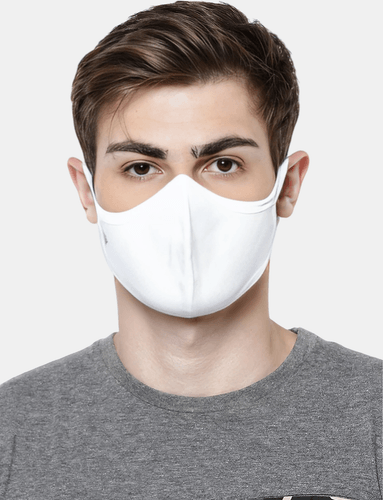 Man In White Mask Mockup